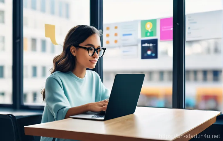 스타트업 마케팅 사례 연구 - **Prompt 1: Data-Driven Customer Discovery**
    "A vibrant, wide-angle shot of a diverse group of e...