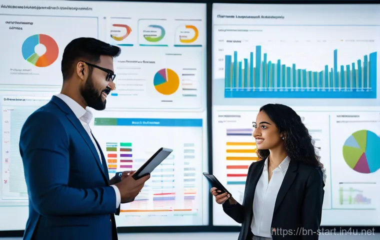 스타트업 마케팅 커리어 발전 방향 - **Prompt 1: Building Foundational Marketing Skills**
    "A bright, naturally lit image featuring a ...