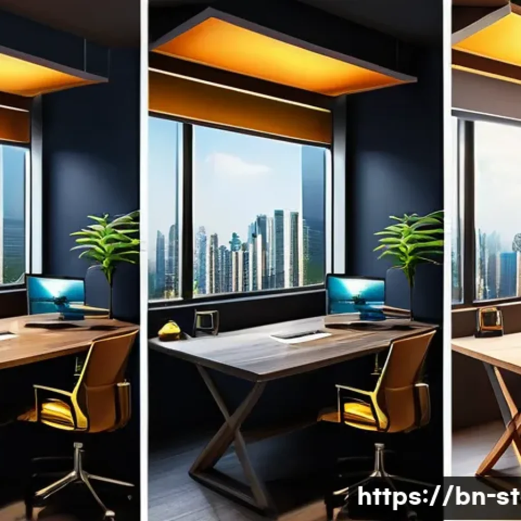 스타트업 마케팅 분야 이직 - Here are three detailed image generation prompts in English, designed to capture the essence of star...